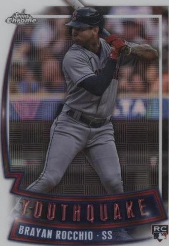 2023 Topps Chrome Update Series - Brayan Rocchio #YQ-98