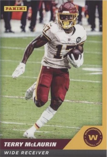 2021 Panini NFL Sticker & Card Collection Terry McLaurin #17