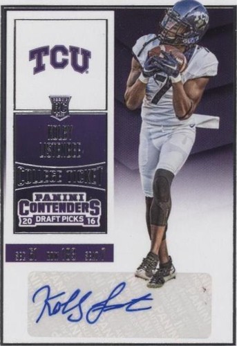 2016 Panini Contenders Draft Picks Kolby Listenbee #163