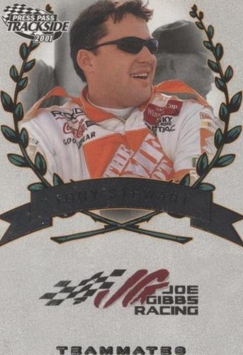 2001 Press Pass Trackside - Tony Stewart #67