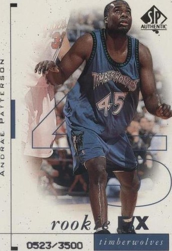 1998-99 SP Authentic - Andrae Patterson #120