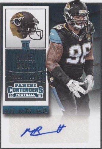 2015 Panini Contenders Michael Bennett #166