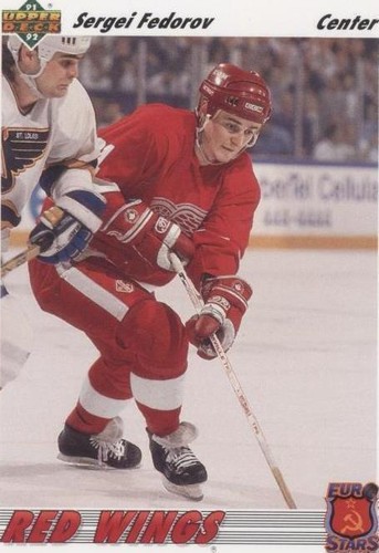 1991-92 Upper Deck - Sergei Fedorov #E9
