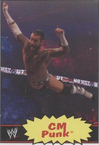2012 Topps Heritage WWE - CM Punk #12