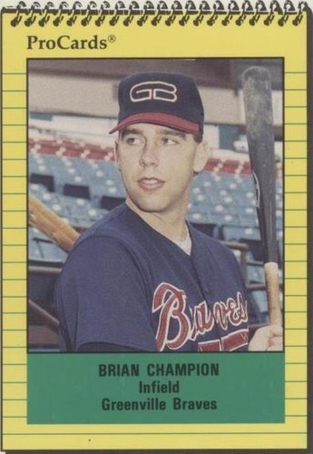 1991 ProCards Minor League - Brian Champion #3010