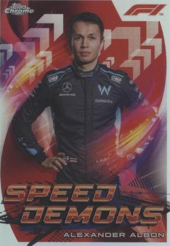 2022 Topps Chrome Formula 1 - Alexander Albon #SD-AA