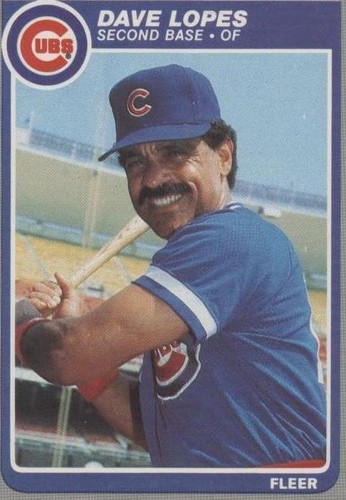 1985 Fleer - Davey Lopes #60