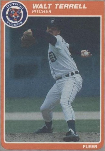 1985 Fleer Update - Walt Terrell #U-118