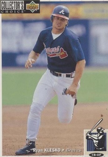 1994 Upper Deck Collector's Choice - Ryan Klesko #165
