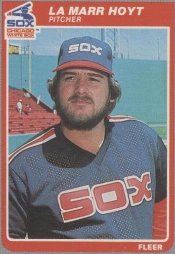 1985 Fleer - LaMarr Hoyt #517