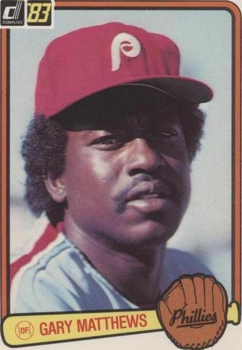 1983 Donruss - Gary Matthews #420