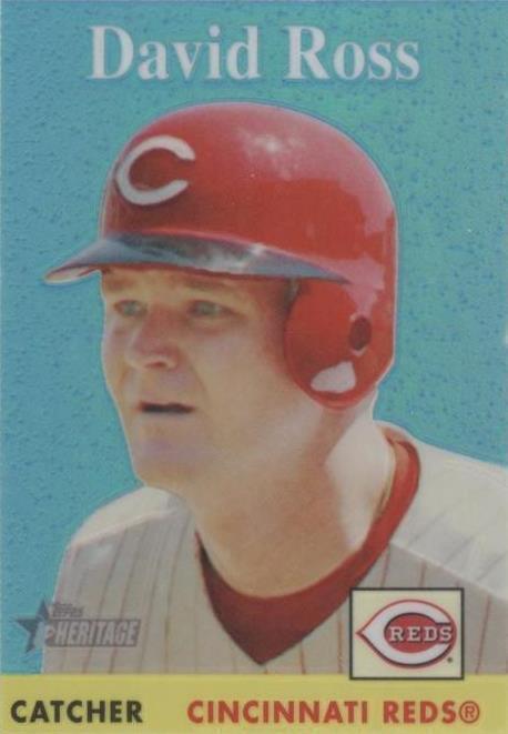 2007 Topps Heritage - David Ross #THC 9