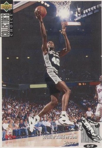 1994-95 Upper Deck Collector's Choice - Willie Anderson #340