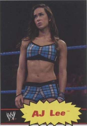2012 Topps Heritage WWE - AJ Lee #1