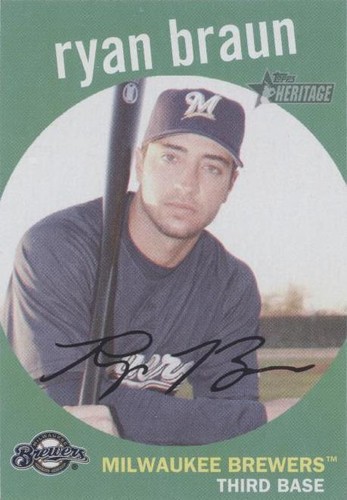 2008 Topps Heritage - Ryan Braun #390