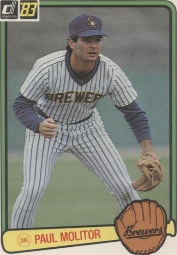 1983 Donruss - Paul Molitor #484