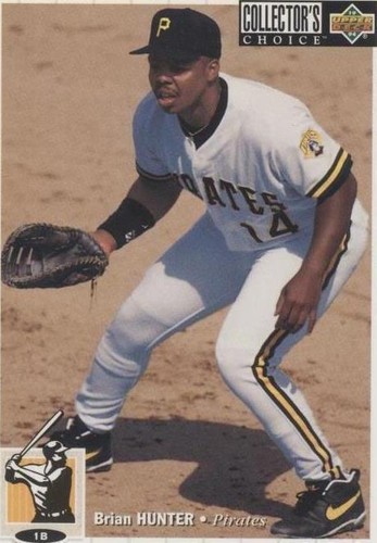 1994 Upper Deck Collector's Choice - Brian Hunter #586