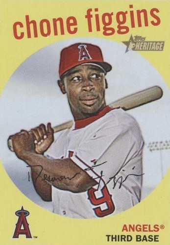 2008 Topps Heritage - Chone Figgins #461