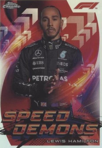 2022 Topps Chrome Formula 1 - Lewis Hamilton #SD-LH