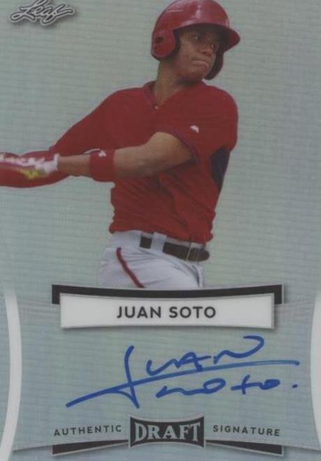 Leaf Metal Draft 2018 - Juan Soto #FB-JS1