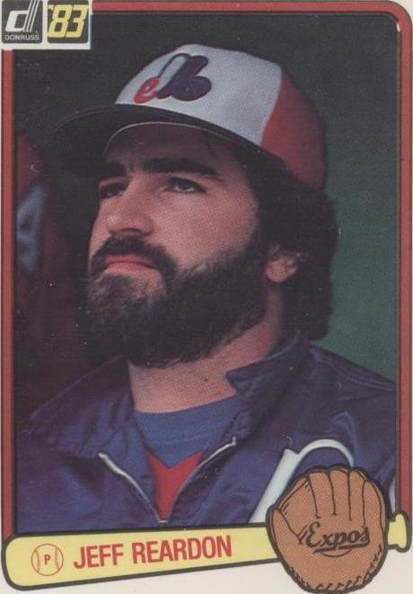 1983 年 Donruss - Jeff Reardon #194