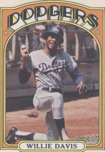1972 O-Pee-Chee - Willie Davis #390