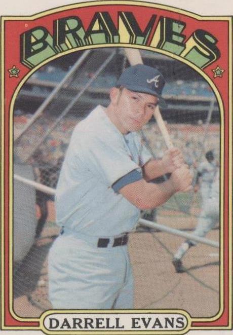 1972 O-Pee-Chee - Darrell Evans #171