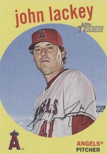 2008 Topps Heritage - John Lackey #305
