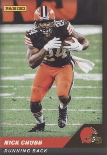 2021 Panini NFL Sticker & Card Collection Nick Chubb #19