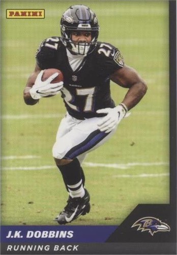 2021 Panini NFL Sticker & Card Collection J.K. Dobbins #48