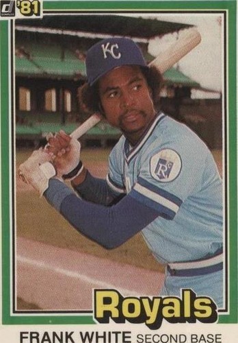 1981 Donruss - Frank White #340