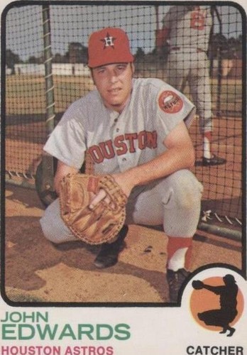 1973 O-Pee-Chee - Johnny Edwards #519