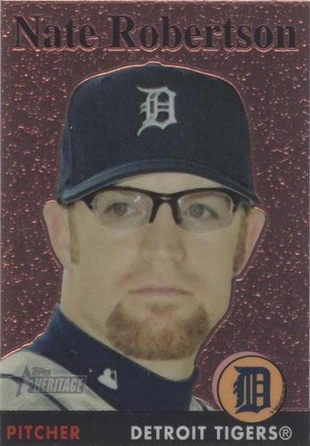 2007 Topps Heritage - Nate Robertson #THC87