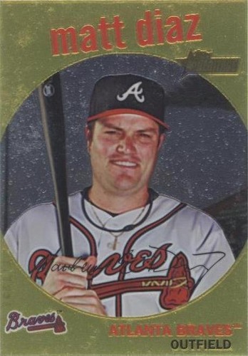 2008 Topps Heritage High Number - Matt Diaz #C292