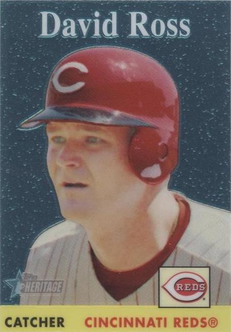2007 Topps Heritage - David Ross #THC9