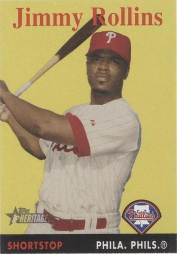 2007 Topps Heritage - Jimmy Rollins #348