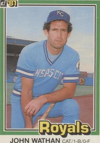 1981 Donruss - John Wathan #221