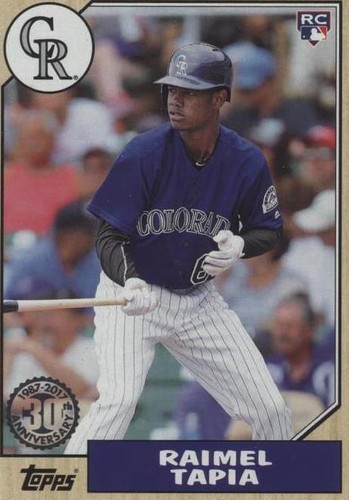 2017 Topps - Raimel Tapia #87-122