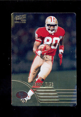 1995 AP JERRY RICE San Francisco 49ers Rookie&Stars STAR GAZERS Insert Card