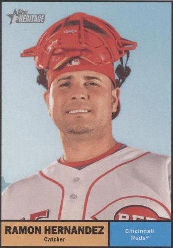 2010 Topps Heritage - Ramon Hernandez #166