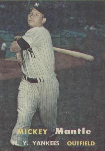 1957 Topps - Mickey Mantle #95