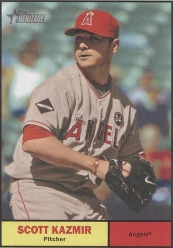 2010 Topps Heritage - Scott Kazmir #384