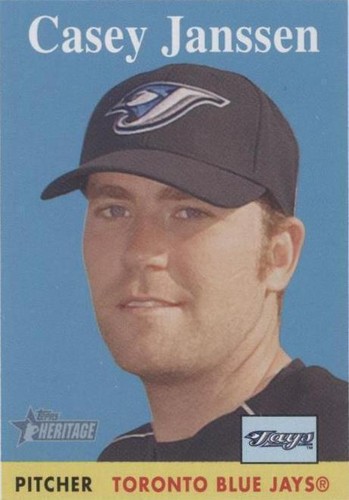 2007 Topps Heritage - Casey Janssen #395