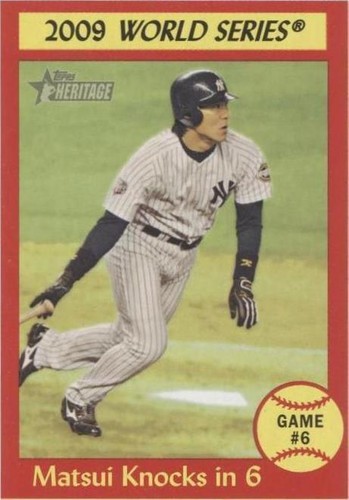 2010 Topps Heritage - Hideki Matsui #311
