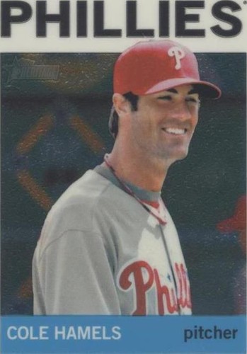 2013 Topps Heritage - Cole Hamels #HC35