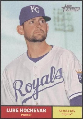 2010 Topps Heritage - Luke Hochevar #415