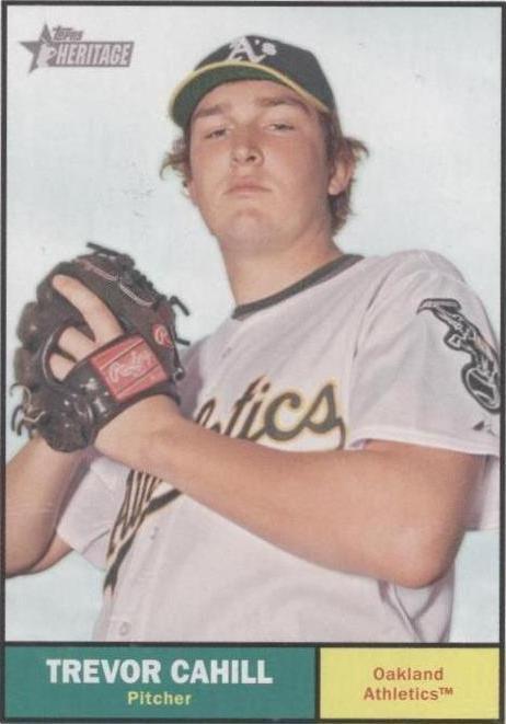Topps Heritage 2010 - Trevor Cahill #177