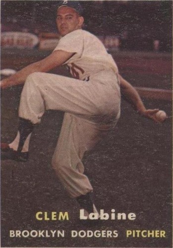 1957 Topps - Clem Labine #53