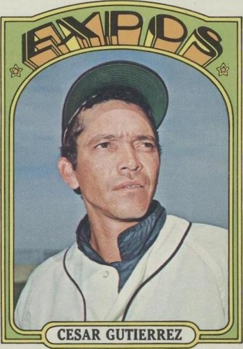 1972 Topps - Cesar Gutierrez #743