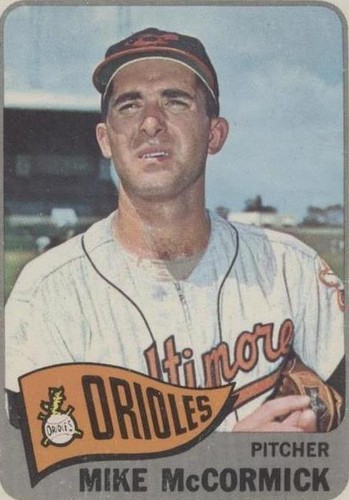1965 Topps - Mike McCormick #343